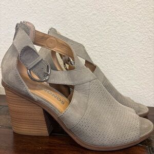 Sonoma  Ortholite Women Ankle Sling back Open Shoe Toe Size 9